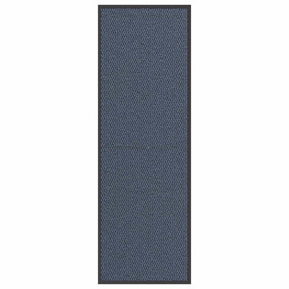 Deurmat 60x180 cm blauw