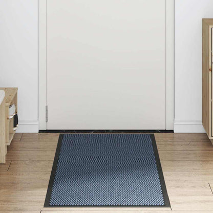 Deurmat 60x180 cm blauw
