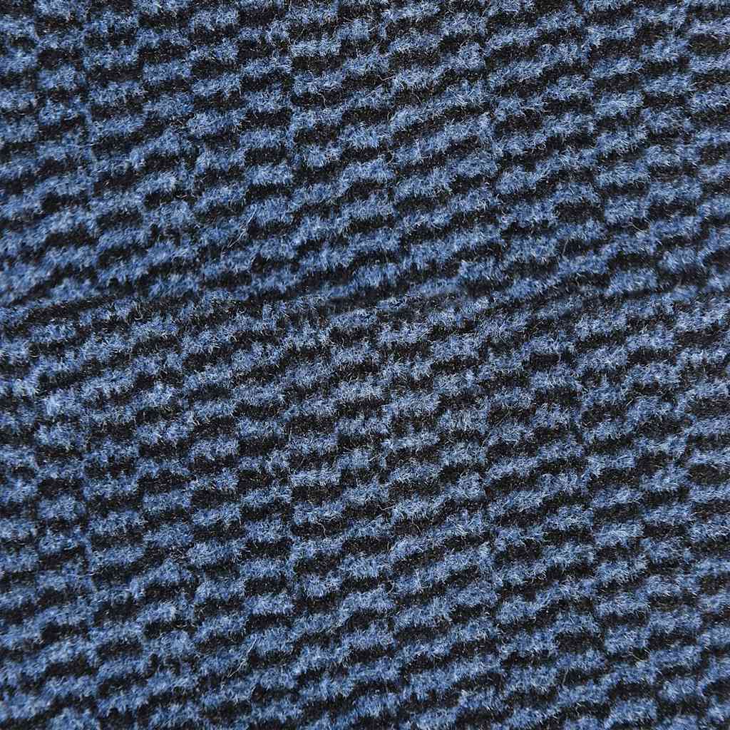 Deurmat 60x180 cm blauw