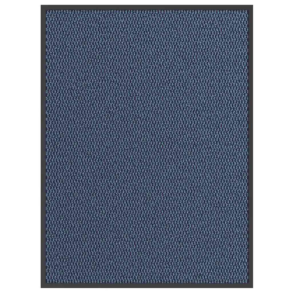 Deurmat 80x120 cm blauw