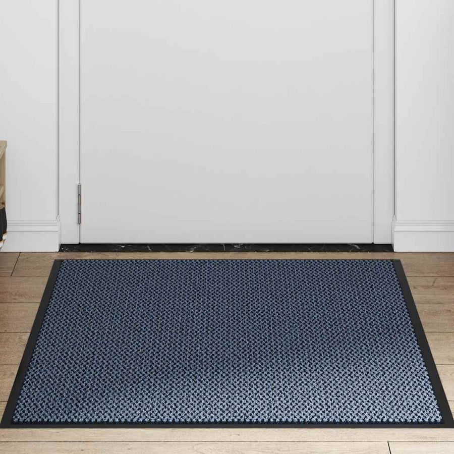 Deurmat 80x120 cm blauw