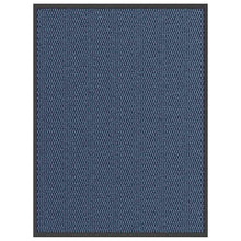 Deurmat 90x120 cm blauw