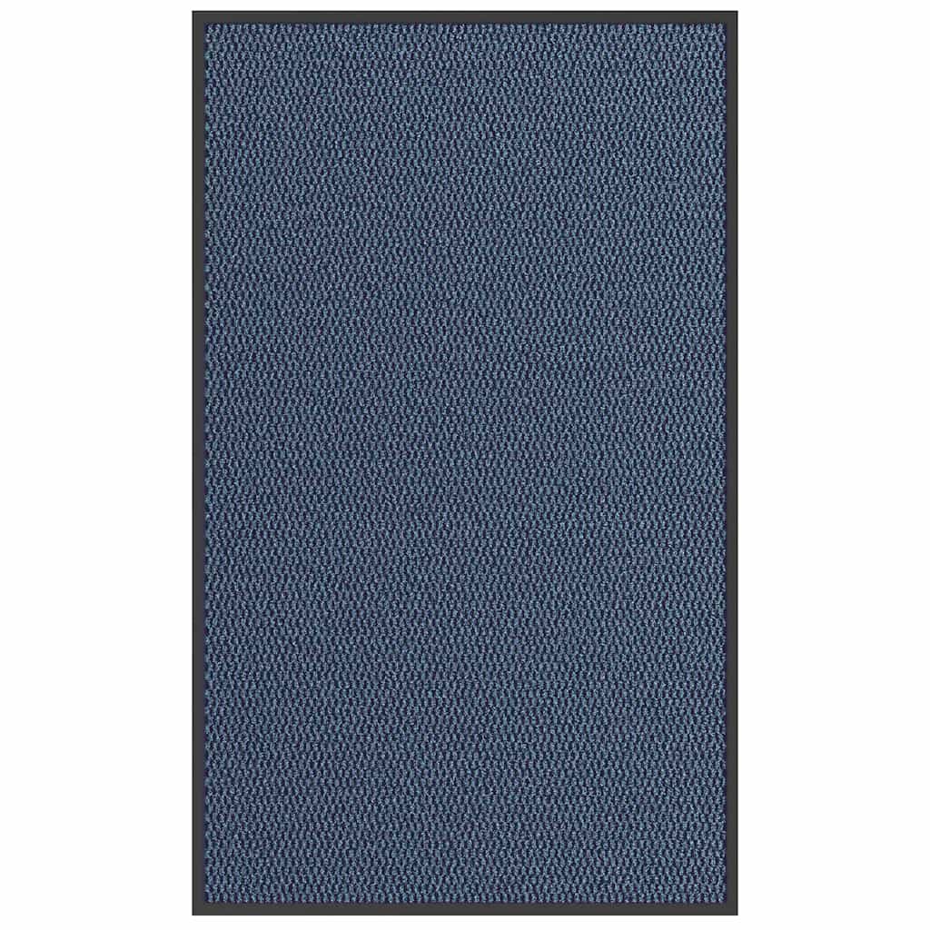 Deurmat 90x150 cm blauw