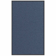 Doormat 90x150 cm blue