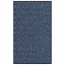 Deurmat 90x150 cm blauw