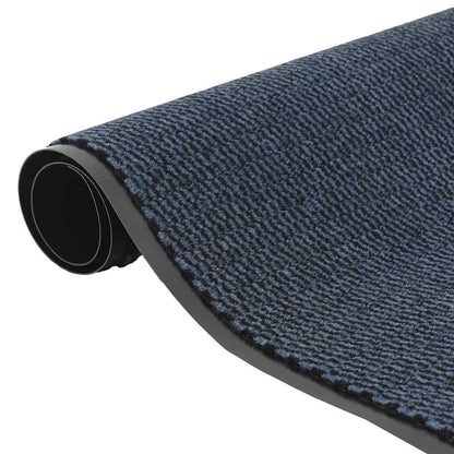 Deurmat 90x150 cm blauw