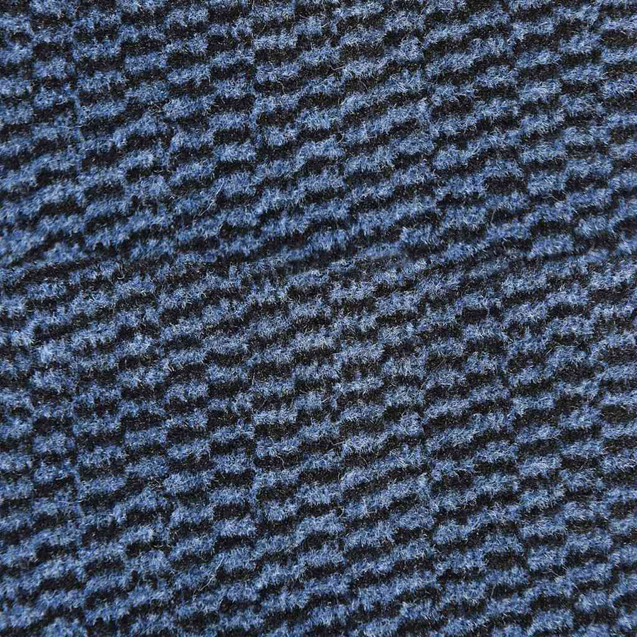 Deurmat 90x150 cm blauw