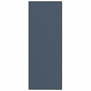 Deurmat 115x300 cm blauw