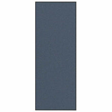 Deurmat 115x300 cm blauw