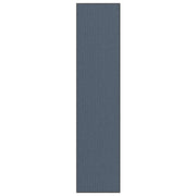 Deurmat 115x500 cm blauw polypropyleen