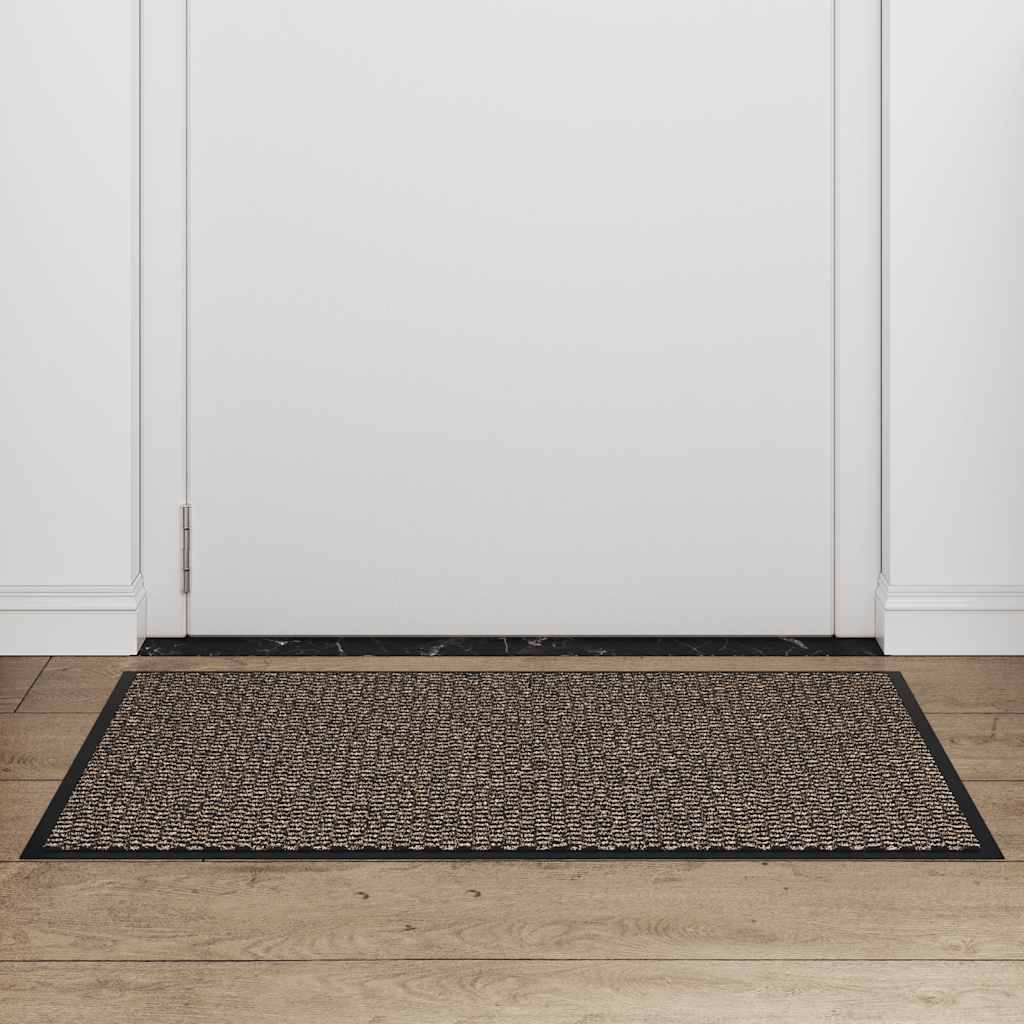 Deurmat 60x90 cm bruin