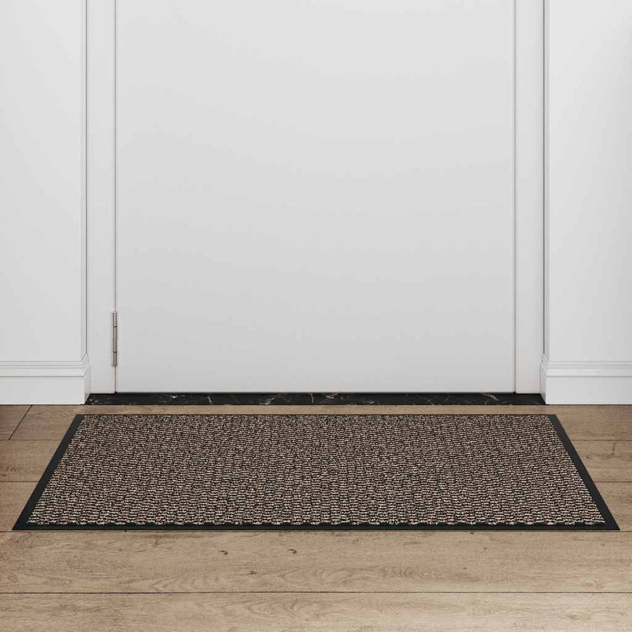 Deurmat 60x90 cm bruin