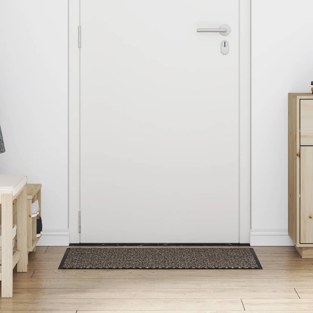 Deurmat 60x90 cm bruin