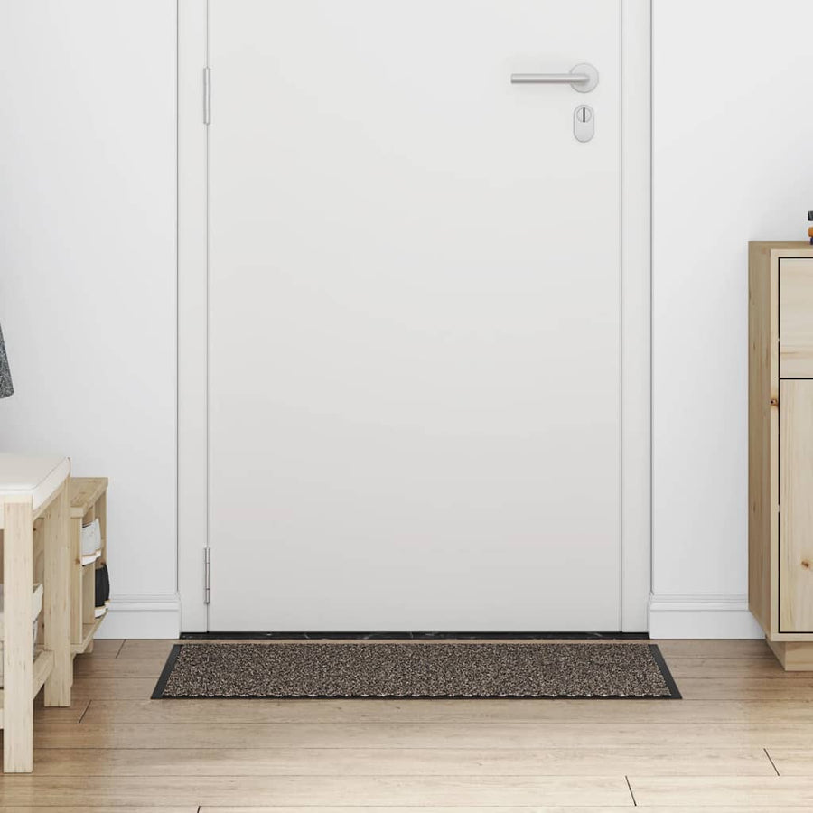 Deurmat 60x90 cm bruin