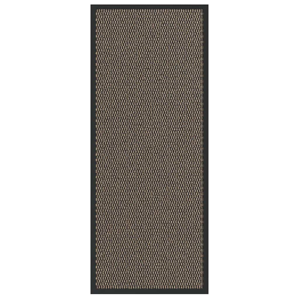 Deurmat 60x150 cm bruin