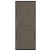 Doormat 60x150 cm brown