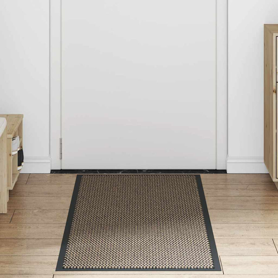 Deurmat 60x150 cm bruin