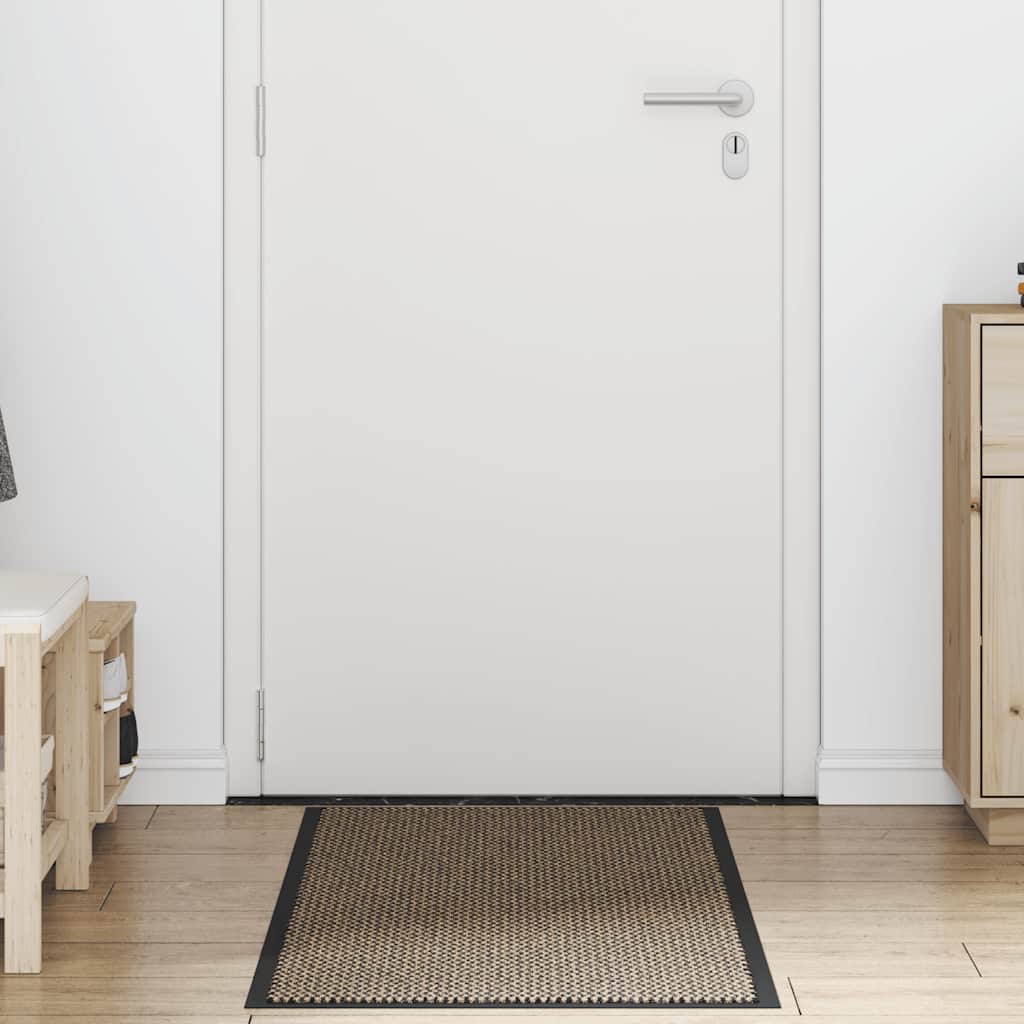 Deurmat 60x150 cm bruin