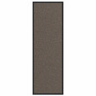 Doormat 60x180 cm brown