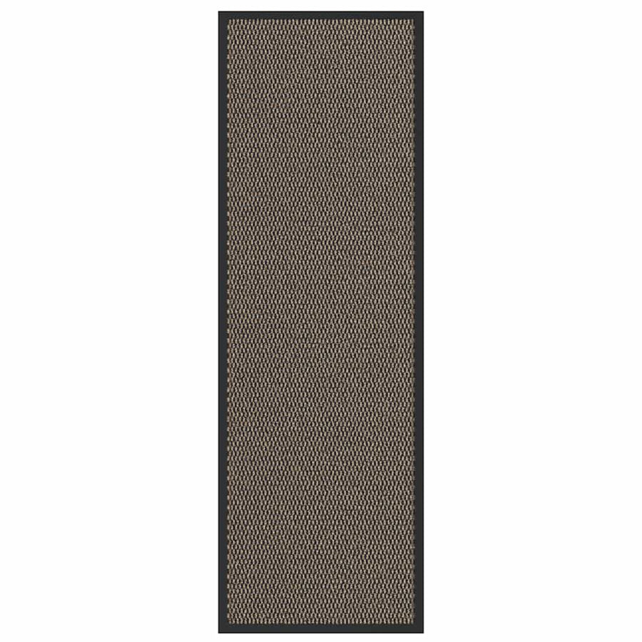 Deurmat 60x180 cm bruin