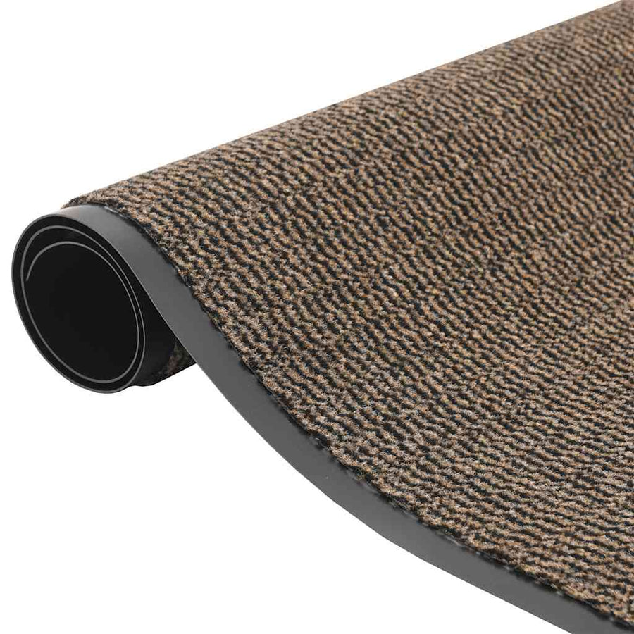 Deurmat 60x180 cm bruin