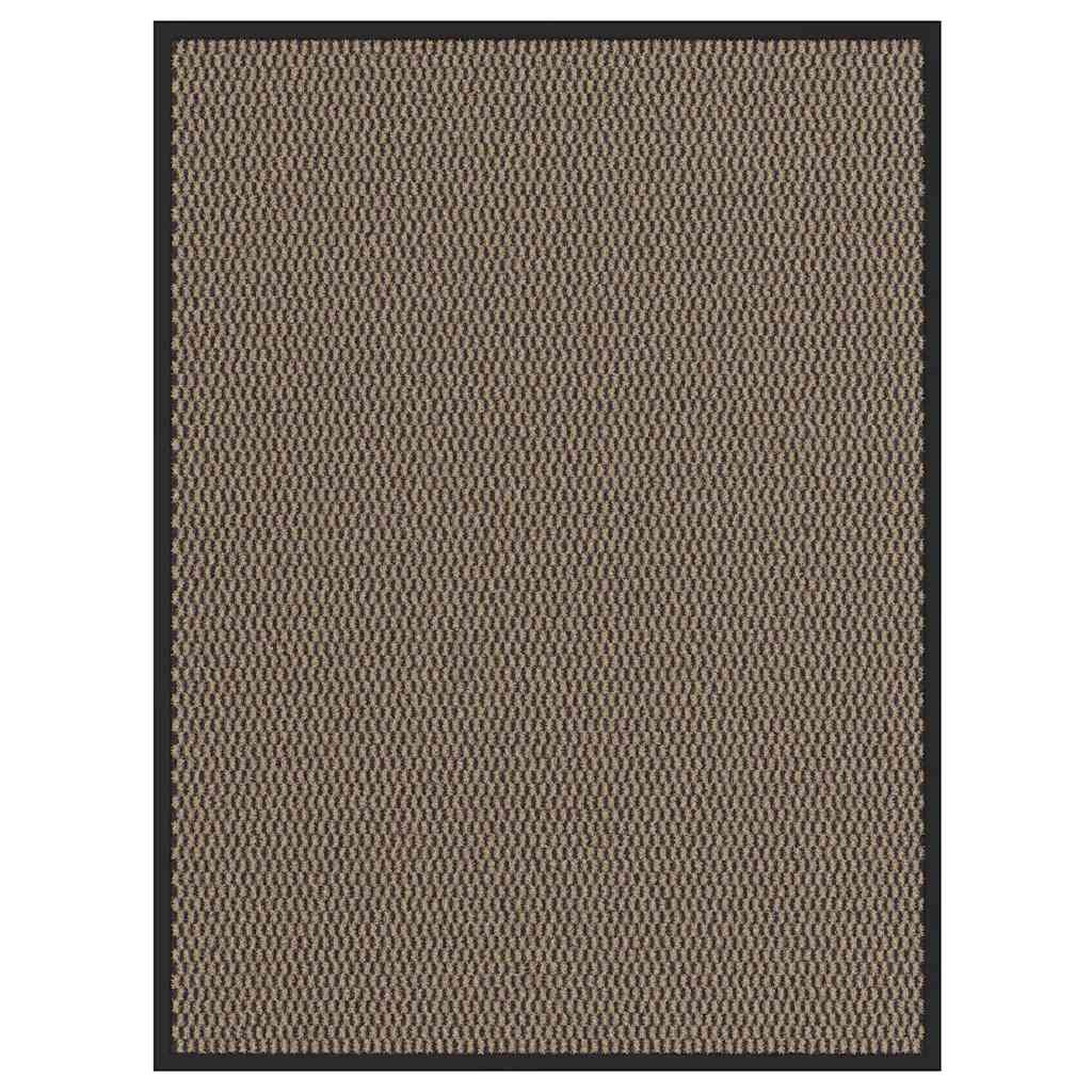 Deurmat 80x120 cm bruin