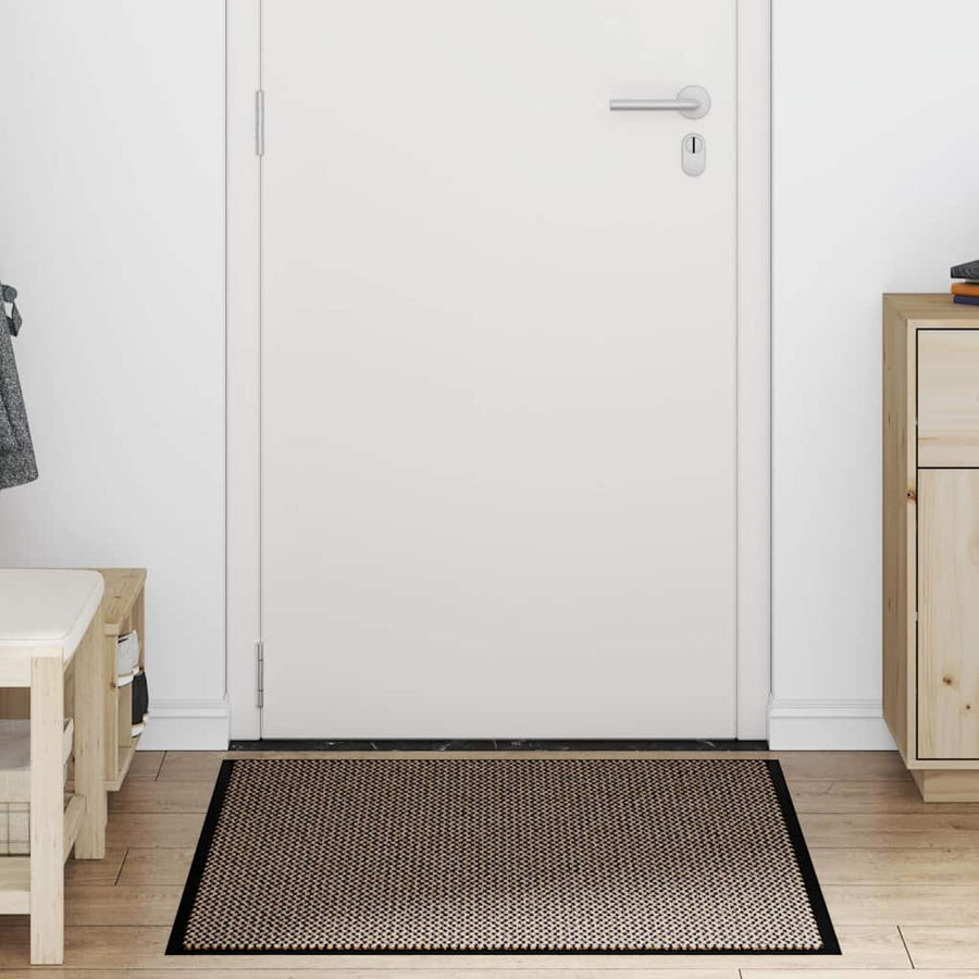Deurmat 80x120 cm bruin