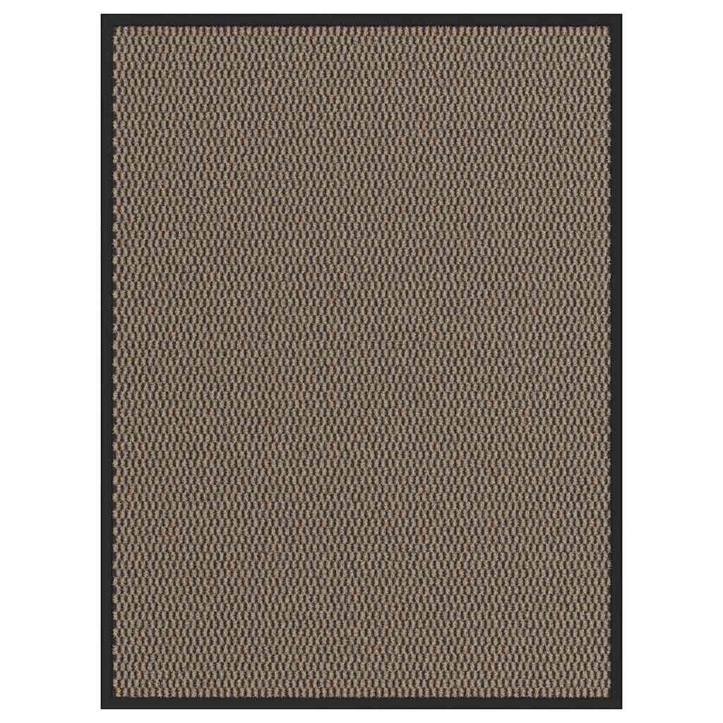 Deurmat 90x120 cm bruin