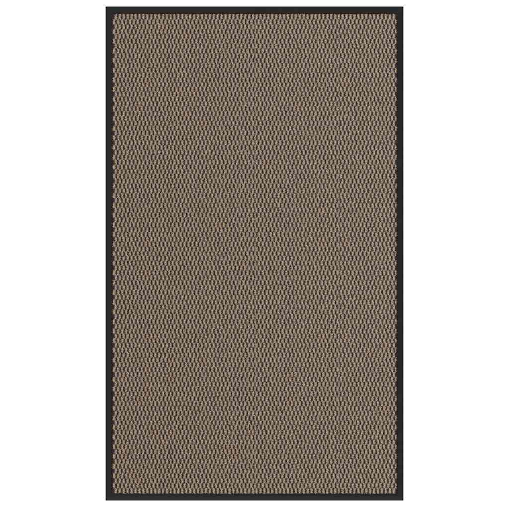 Deurmat 90x150 cm bruin