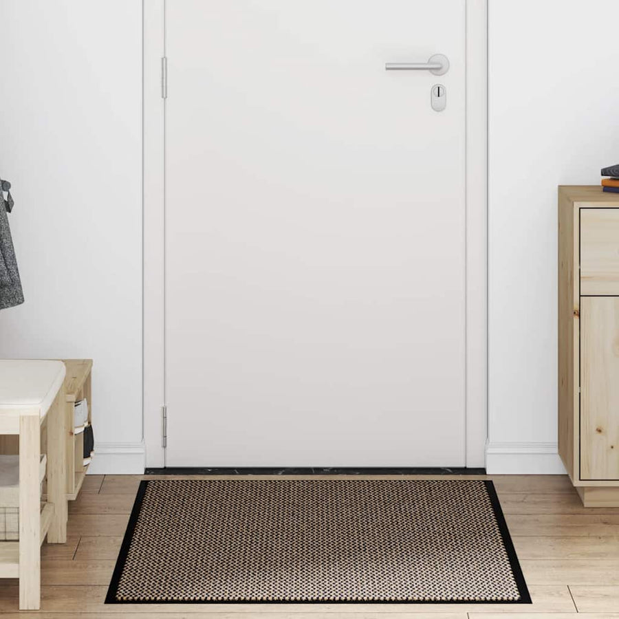 Deurmat 90x150 cm bruin