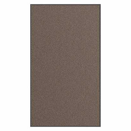 Deurmat 115x200 cm bruin
