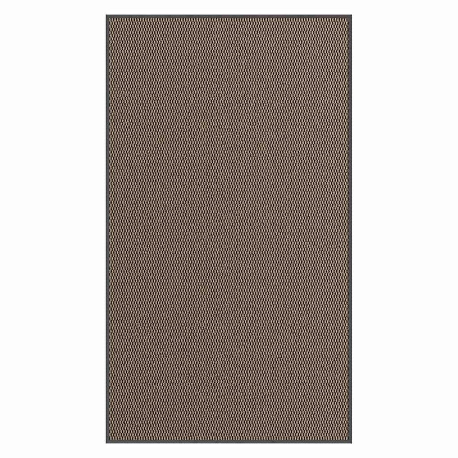 Deurmat 115x200 cm bruin
