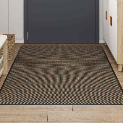 Deurmat 115x200 cm bruin