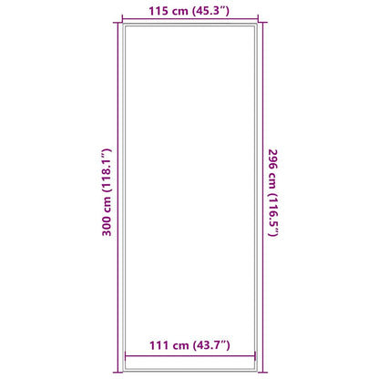 Deurmat 115 x 300 cm