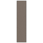 Doormat 115x500 cm brown