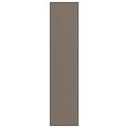 Deurmat 115x500 cm bruin