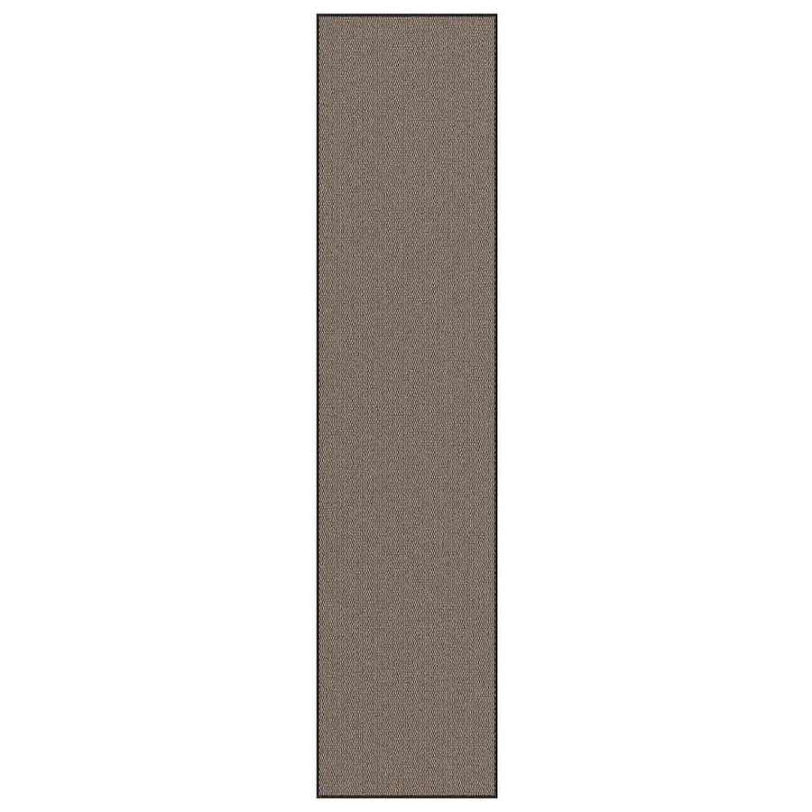 Deurmat 115x500 cm bruin