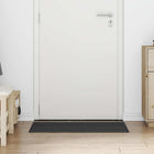Deurmat 60x90 cm zwart grijs polypropyleen