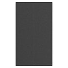 Deurmat 115x200 cm zwart grijs streep