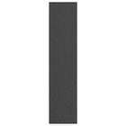 Deurmat 115x500 cm gestreept zwart grijs