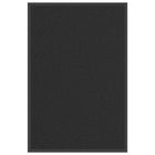 Doormat 60x90 cm black