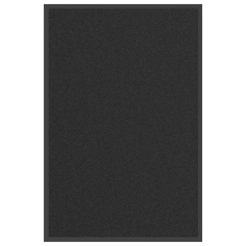 Deurmat 60x90 cm zwart
