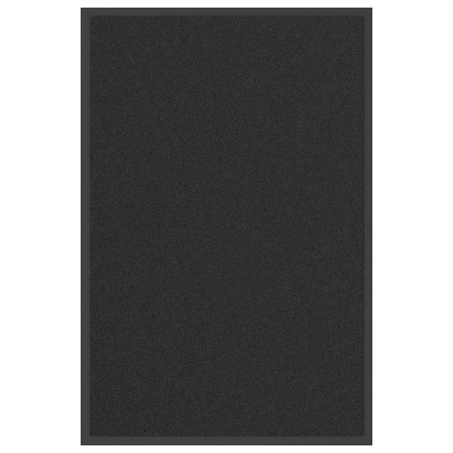 Deurmat 60x90 cm zwart