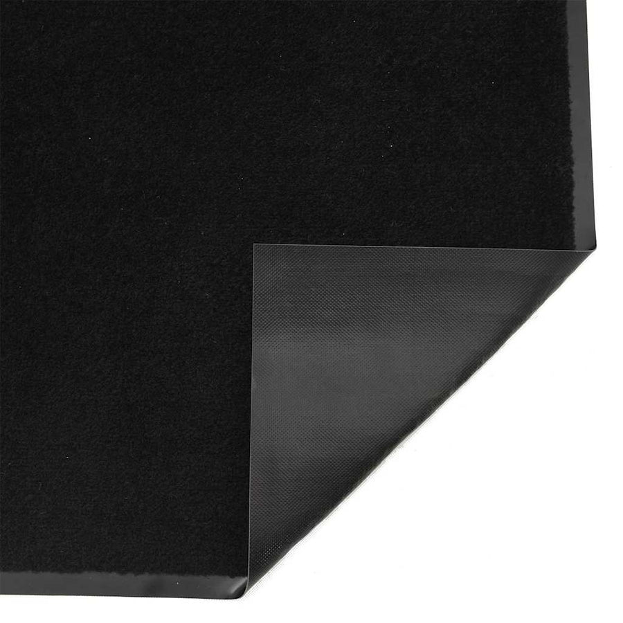 Deurmat 60x90 cm zwart