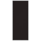 Doormat 60x150 cm black