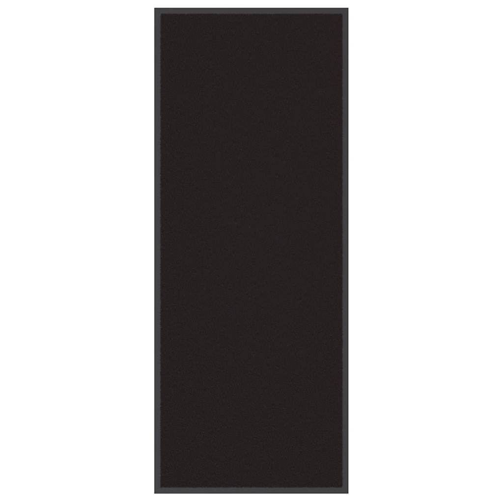 Deurmat 60x150 cm zwart