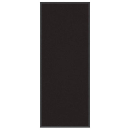 Deurmat 60x150 cm zwart
