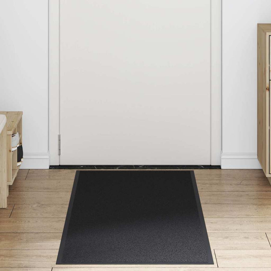 Deurmat 60x150 cm zwart