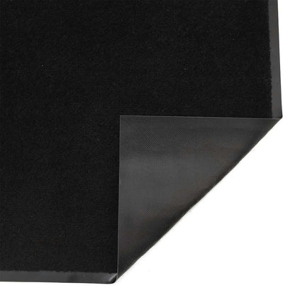Deurmat 60x150 cm zwart