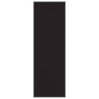 Doormat 60x180 cm black